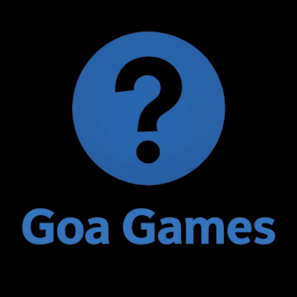 A professional badge for Goa Games Notices.