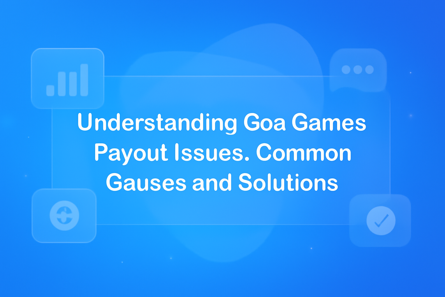 An informative visual representation of the current down status of Goa Games.