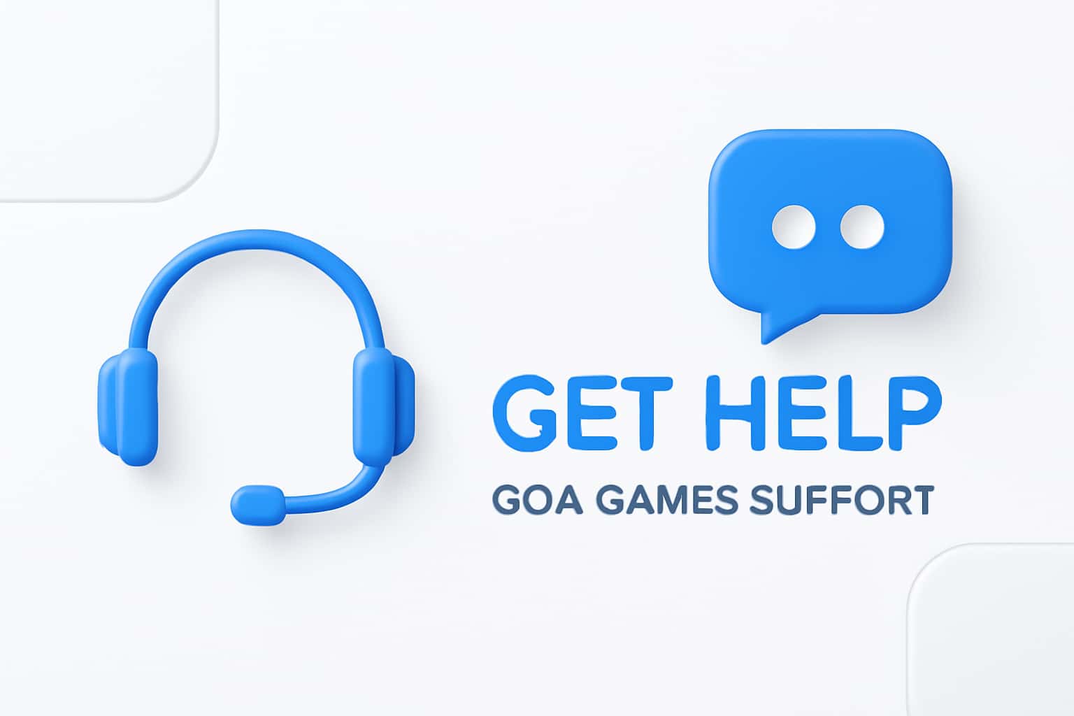 Get Help - Goa Games Support Interface
