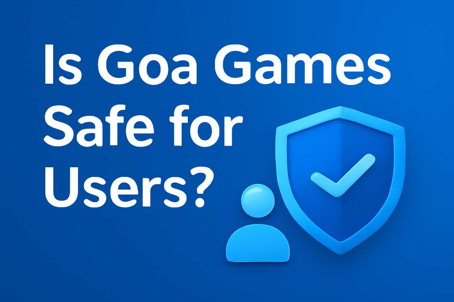 An informational graphic representing the safety measures of Goa Games.