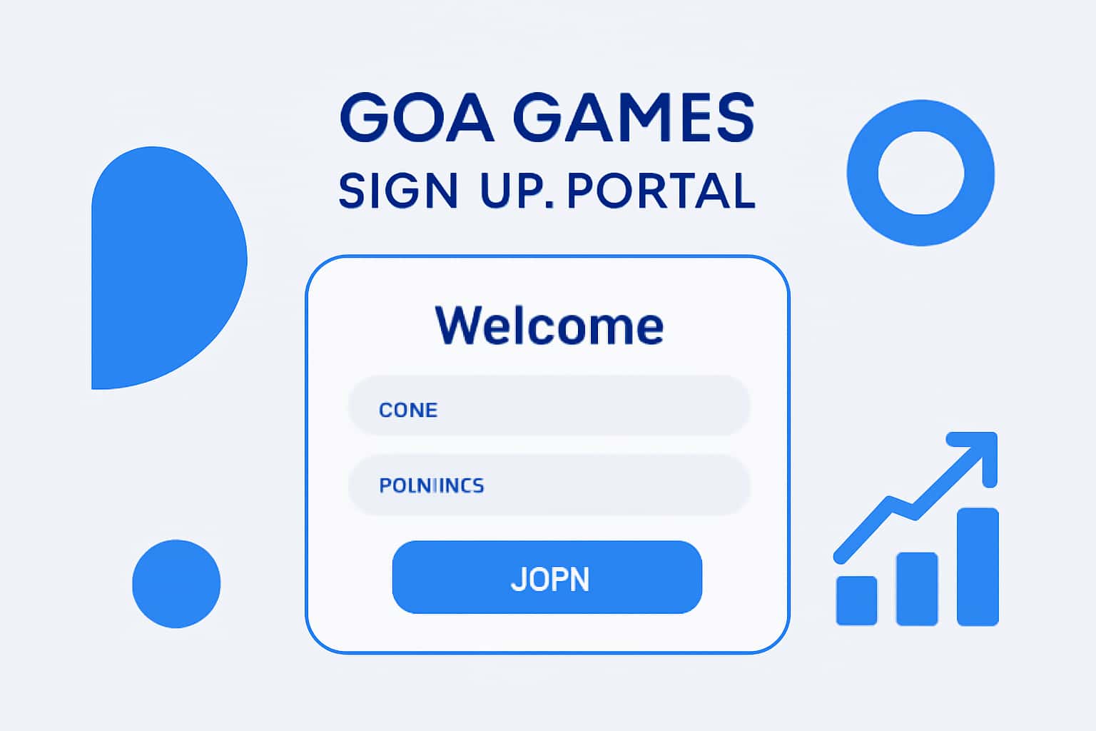 Goa Games Sign Up Portal Interface