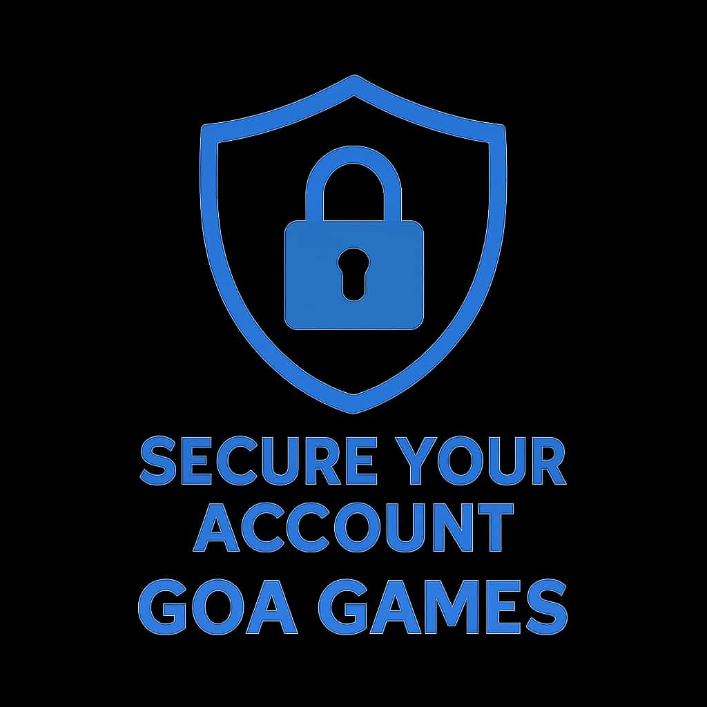 Icon representing account security for Goa Games.